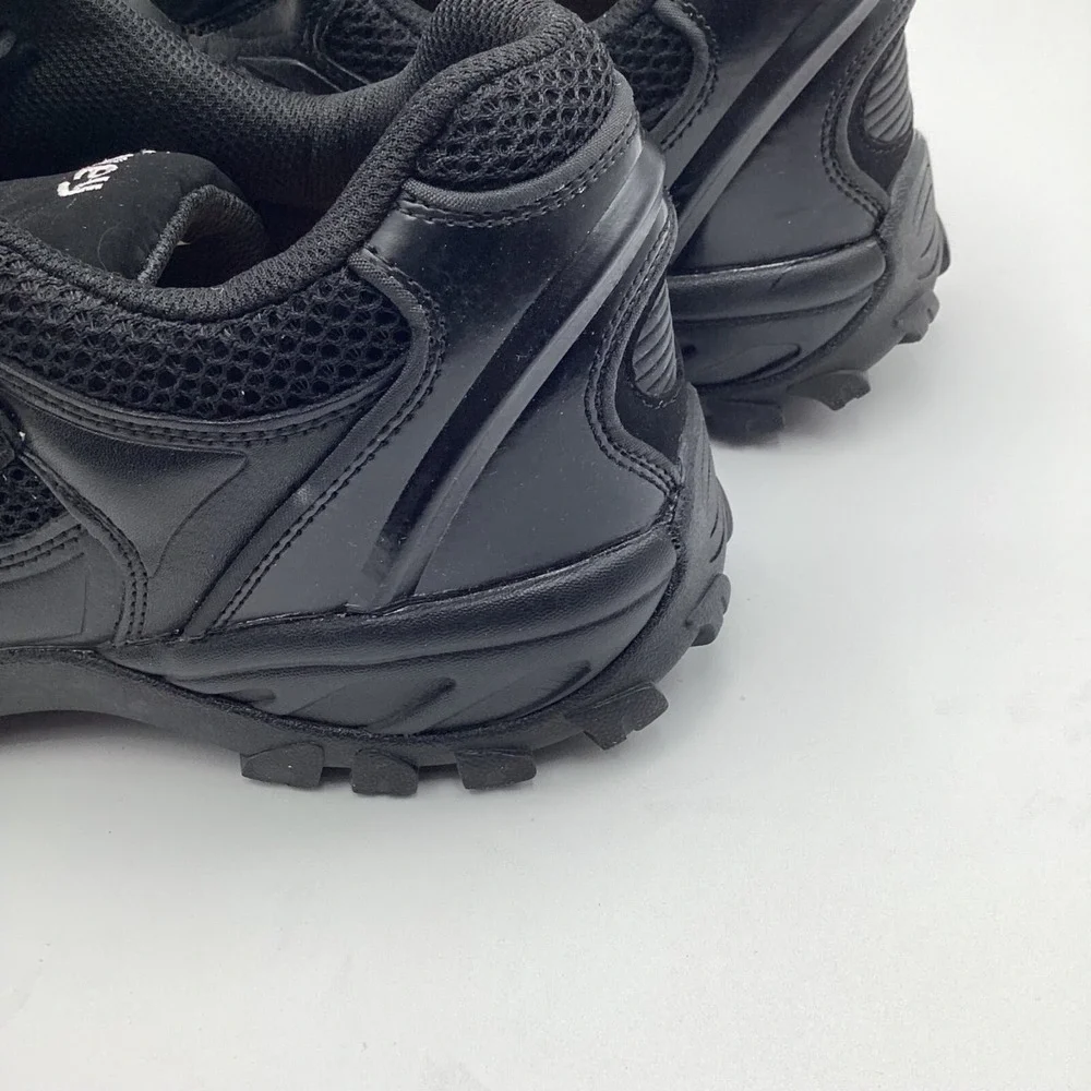 Mt. Emey Mens Black Orthopedic Shoes 9702 11.5 XW Wide Fit Leather Uppers W/ Vel